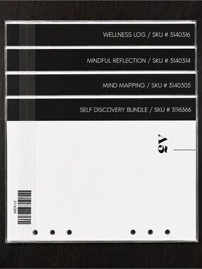 Cloth and Paper (C&P) Self Discovery A5 Inserts‎ Bundle